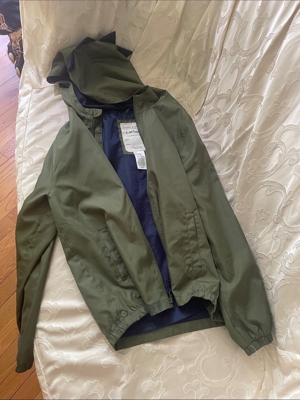 Carter’s Dinosaur Windbreaker - Picture 1 of 13